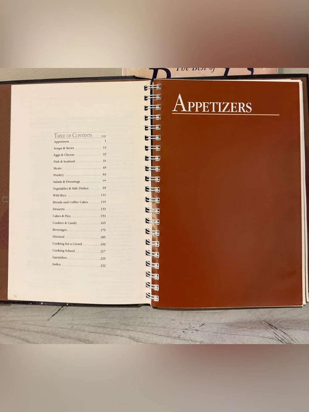 Vintage The Best of Byerly's Cookbook 1985 First Edition Spiral Hardcover
